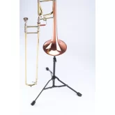 K&M 14990-000-55 Стойка для тромбона с усиленным ножками, 555-865 мм