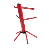 K&M 18860-000-36 Стойка для клавишных Spider Pro, 2 уровня, красная