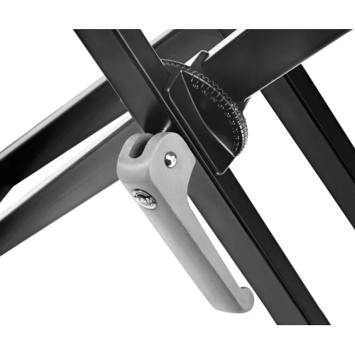 K&M 18997-000-55 Стойка для клавишных облегчённая X-образная, двойная рама.