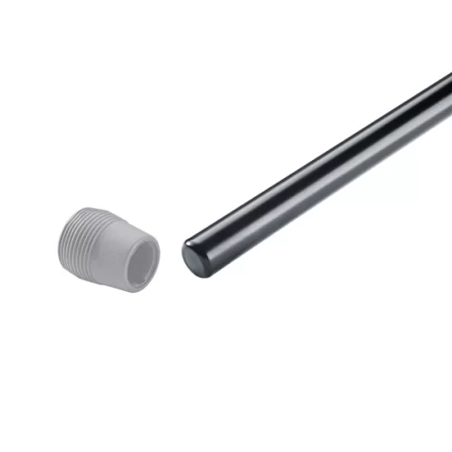 K&M 20150-300-55 Микрофонная стойка прямая XL, черная, 1190-3220 мм