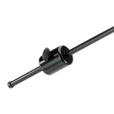K&M 21430-500-55 Микрофонная стойка типа журавль двухсекционная телескопическая