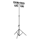 K&M 24740-000-55 Стойка для светового оборудования, 1715-4000 мм.