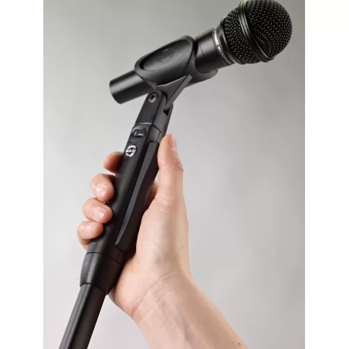 K&M 26200-300-55 Микрофонная стойка, двухсекционная, телескопическая