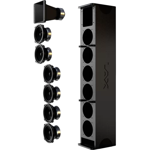 LAX PTL604 Пассивная звуковая колонна, 600 Вт., 6х4"