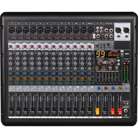 LAudio AG-12PB Активный микшерный пульт, 12 каналов, 2х600 Вт., FX, MP3, Bluetooth