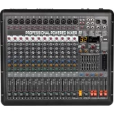 LAudio AG-12PBX4 Активный микшерный пульт, 12 каналов, 4х450 Вт., FX, MP3, Bluetooth