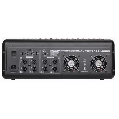 LAudio AG-16PBX4 Активный микшерный пульт, 16 каналов, 4х650 Вт., FX, MP3, Bluetooth