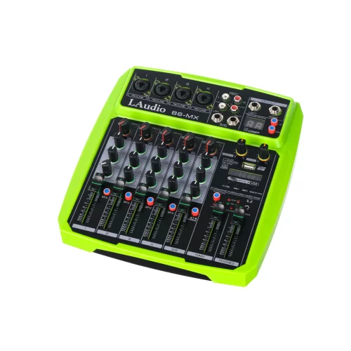 LAudio B6-MX 6-канальный микшер, FX, MP3, Bluetooth