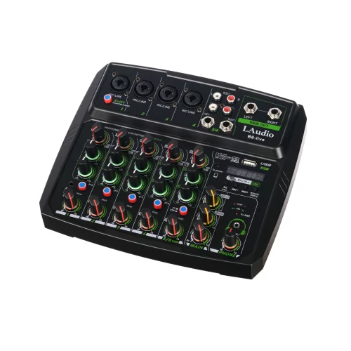 LAudio B6-live 6-канальный микшер, MP3, Bluetooth