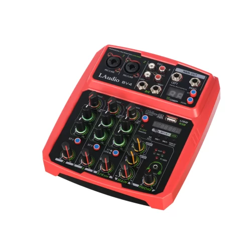 LAudio BV4 4-канальный микшер, FX, MP3, Bluetooth