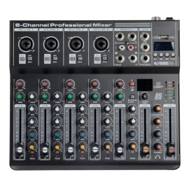 LAudio FK-06 6-канальный микшер, FX, MP3