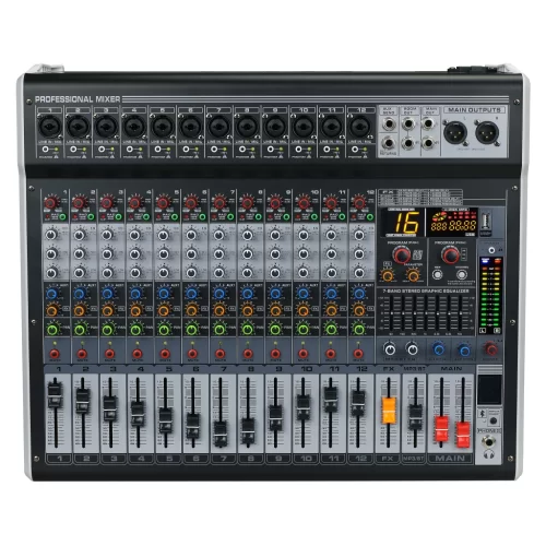 LAudio GL-12X 12-канальный микшер, FX, MP3, Bluetooth