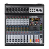 LAudio GL-8X 8-канальный микшер, FX, MP3, Bluetooth