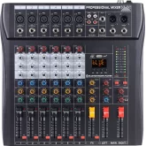 LAudio GT-06 6-канальный микшер, FX, MP3, Bluetooth