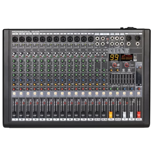 LAudio HK-16 16-канальный микшер, FX, MP3, Bluetooth