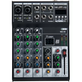 LAudio ME-04 4-канальный микшер, FX, MP3, Bluetooth