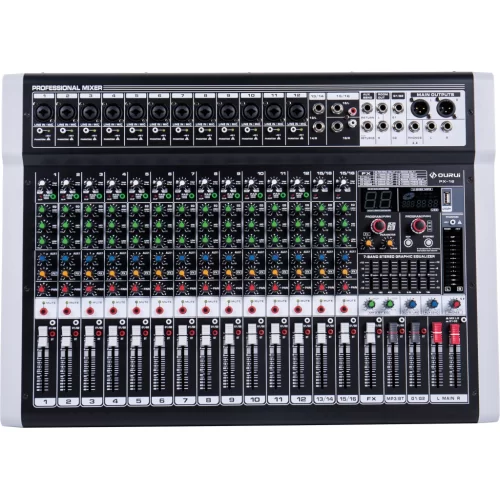 LAudio PX-16 16-канальный микшер, FX, MP3, Bluetooth