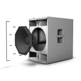 LD Systems MAUI 44 G2 SUB W Активный сабвуфер, 800 Вт., 15"