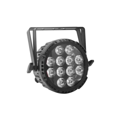LFocus BAT-12A Светодиодный прожектор PAR, 12х12 Вт., RGBWAUV, IP65