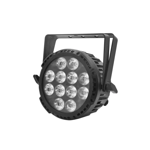 LFocus BAT-12A Светодиодный прожектор PAR, 12х12 Вт., RGBWAUV, IP65