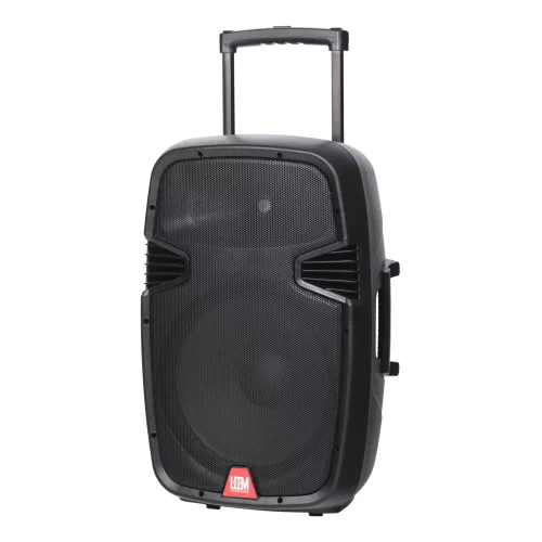 Leem PR-15HR Портативная АС, 100 Вт., 15", MP3, Bluetooth, 2 радиомикрофона