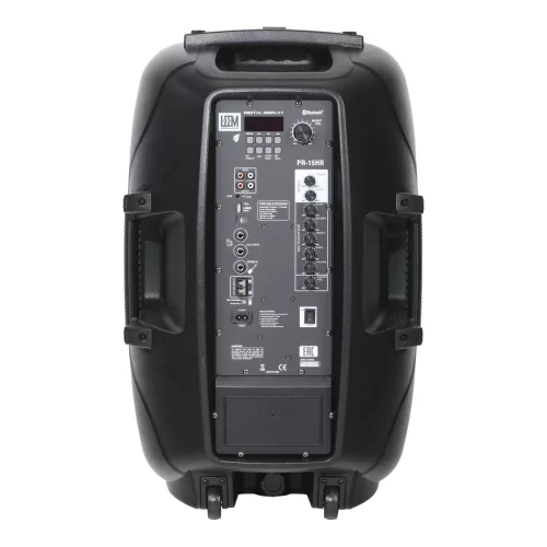 Leem PR-15HR Портативная АС, 100 Вт., 15", MP3, Bluetooth, 2 радиомикрофона