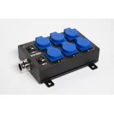 Light Union KP8-R6D2 Коробка розеточная на 6 розеток и 2 DMX