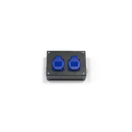 Light Union КР2-R2 Коробка розеточная на 2 розетки