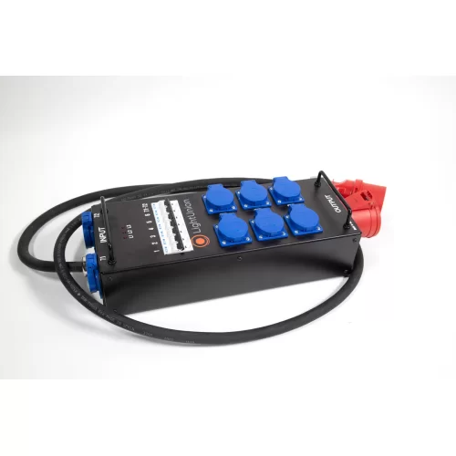 Light Union КР8-R8A7 Коробка розеточная на 8 розеток