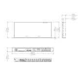 Martin Audio DX4.0 Акустический процессор, 4х8, Dante