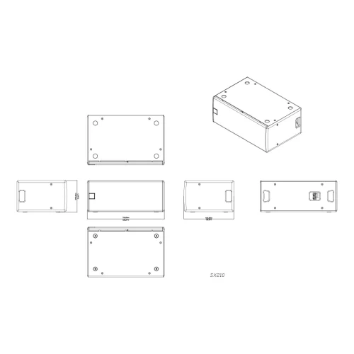 Martin Audio SX210 Пассивный сабвуфер, 1000 Вт., 2х10"