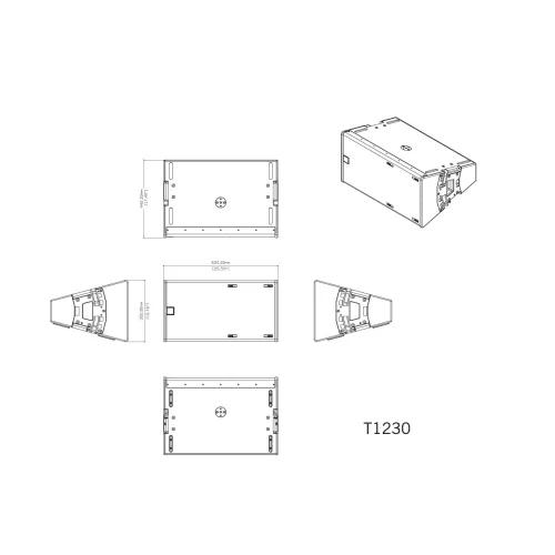 Martin Audio TORUS T1230 Пассивный элемент ЛМ, 800 Вт., 12"