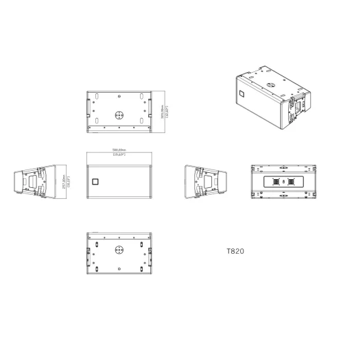 Martin Audio TORUS T820 Пассивный элемент ЛМ, 400 Вт., 8"