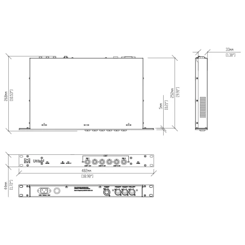 Martin Audio U-Hub Система управления U-NET