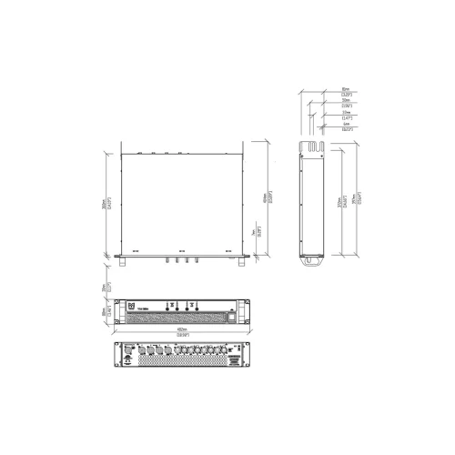 Martin Audio VIA2004 Усилитель мощности, 4х500 Вт.