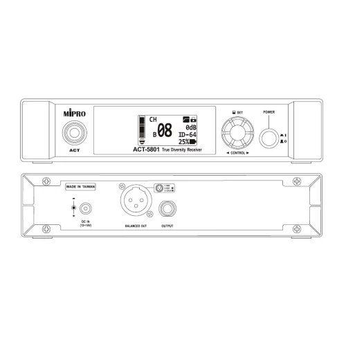 Mipro ACT-5801 Цифровой приемник