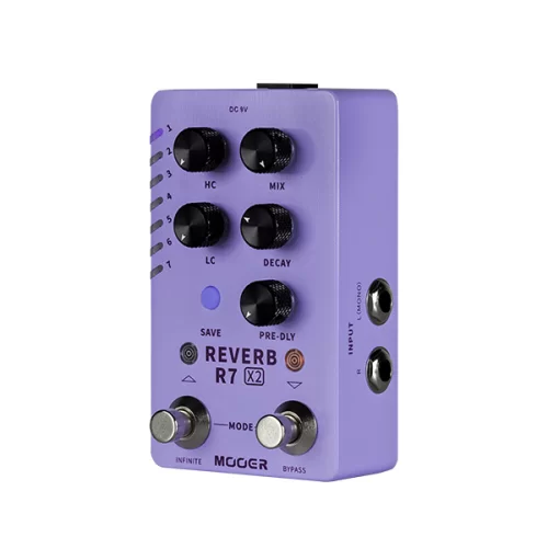 Mooer M723 R7 X2 Reverb Гитарная педаль эффектов