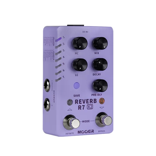 Mooer M723 R7 X2 Reverb Гитарная педаль эффектов