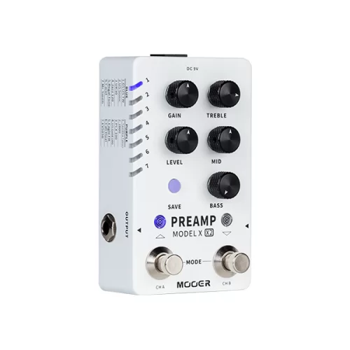 Mooer M725 Preamp Model X2 Гитарная педаль эффектов