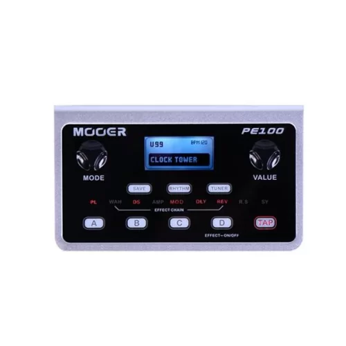 Mooer PE100 Карманный гитарный процессор эффектов