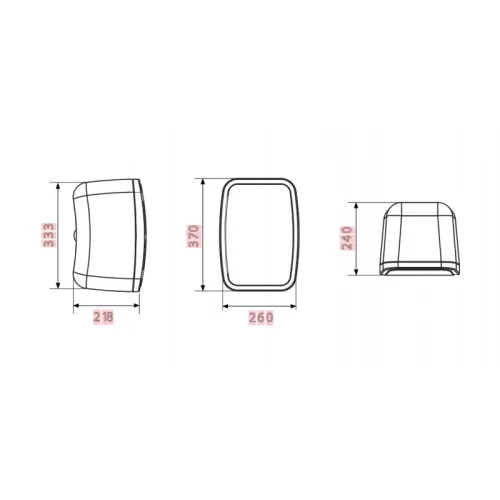 Moose WX8-W Трансляционная АС, 32/16/8/4 Вт., 70/100 В, 8", IP54, пара