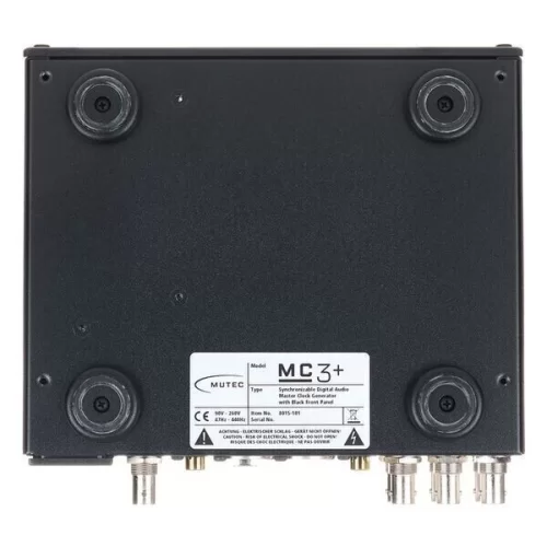 Mutec MC3+ Black Мастер-клок и реклокер
