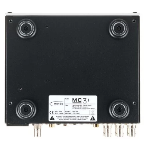 Mutec MC3+ Black Мастер-клок и реклокер