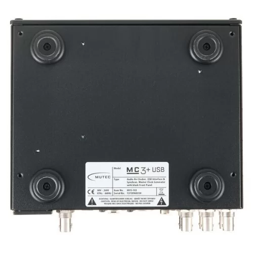 Mutec MC3+ USB Black Мастер-клок и реклокер, USB-интерфейс