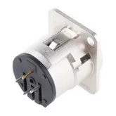 Neutrik NC3MD-V Панельный разъем XLR male серии D