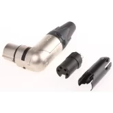 Neutrik NC4FRX Разъем XLR угловой female кабельный