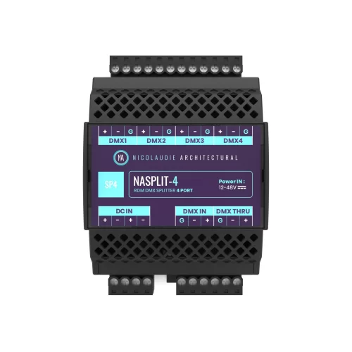 Nicolaudie Architectural NASPLIT-4 DMX-сплиттер, 1х4, RDM