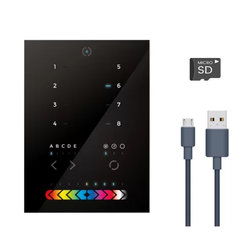 Nicolaudie Architectural STICK-GU2 Настенный сенсорный контроллер, DMX512