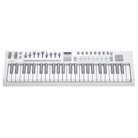Novation Launchkey 49 MK4 White MIDI клавиатура, 49 клавиш