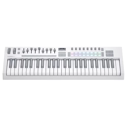 Novation Launchkey 49 MK4 White MIDI клавиатура, 49 клавиш